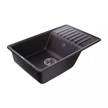 Кухонная мойка GranFest Quarz GF-ZW-72 черный