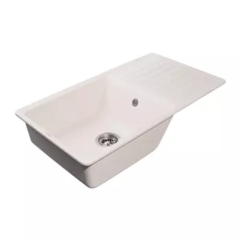 Кухонная мойка GranFest Quarz GF-ZW-73 белый