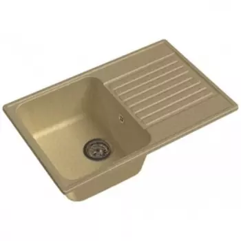 Кухонная мойка GranFest Eco 78 бежевый