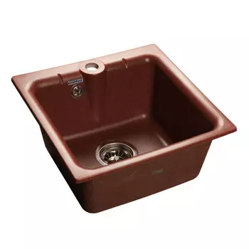 Кухонная мойка GranFest Practic GF-P420 красный марс