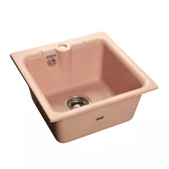 Кухонная мойка GranFest Practic GF-P420 розовый