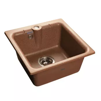 Кухонная мойка GranFest Practic GF-P420 терракот