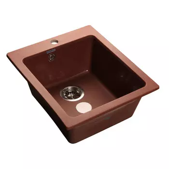 Кухонная мойка GranFest Practic GF-P505 красный марс