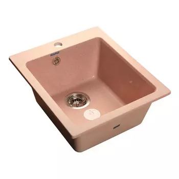 Кухонная мойка GranFest Practic GF-P505 светло-розовый