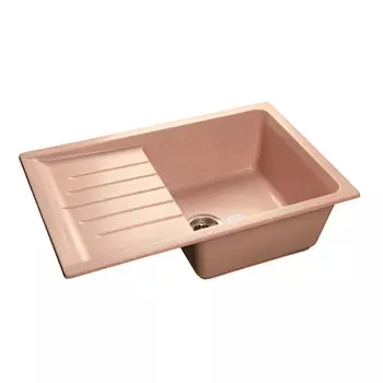 Кухонная мойка GranFest Practic GF-P760L светло-розовый