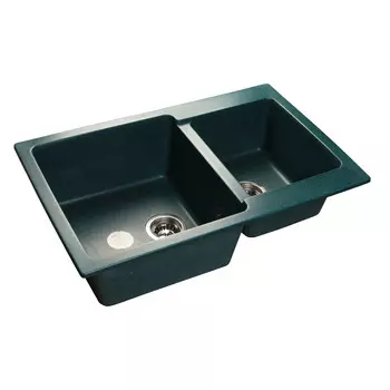 Кухонная мойка GranFest Practic GF-P780K зеленый