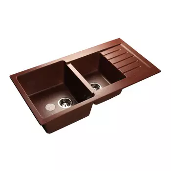 Кухонная мойка GranFest Practic GF-P980KL красный марс
