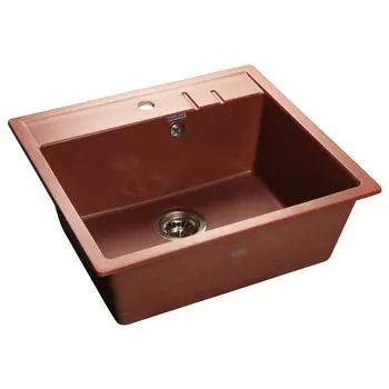 Кухонная мойка GranFest Quadro GF-Q560 красный марс