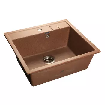 Кухонная мойка GranFest Quadro GF-Q560 терракот