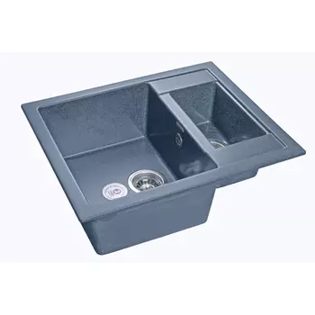 Кухонная мойка GranFest Quadro GF-Q610K графит
