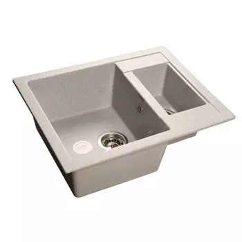 Кухонная мойка GranFest Quadro GF-Q610K серый