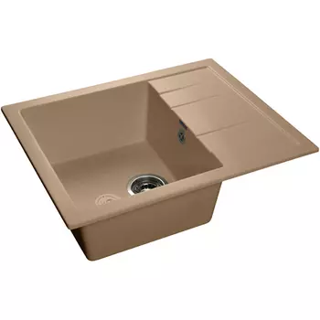 Кухонная мойка GranFest Quadro GF-Q650L топаз