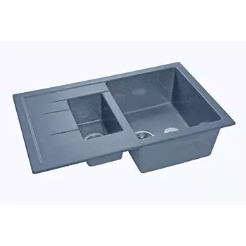 Кухонная мойка GranFest Quadro GF-Q775KL графит