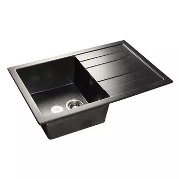 Кухонная мойка GranFest Quadro GF-Q780L черный