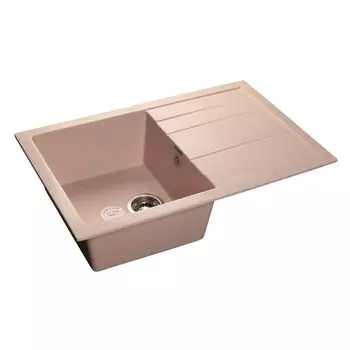 Кухонная мойка GranFest Quadro GF-Q780L светло-розовый
