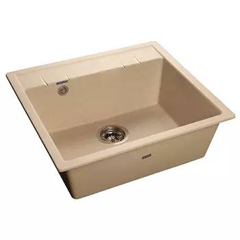 Кухонная мойка GranFest Quadro Q561 бежевая