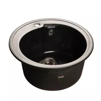 Кухонная мойка GranFest Rondo GF-R450 черный
