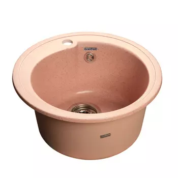 Кухонная мойка GranFest Rondo GF-R450 розовый