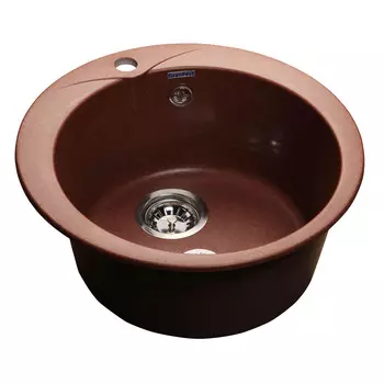 Кухонная мойка GranFest Rondo GF-R480 красный марс