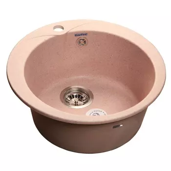 Кухонная мойка GranFest Rondo GF-R480 розовый