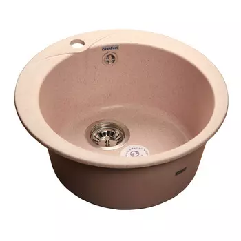 Кухонная мойка GranFest Rondo GF-R480 светло-розовый
