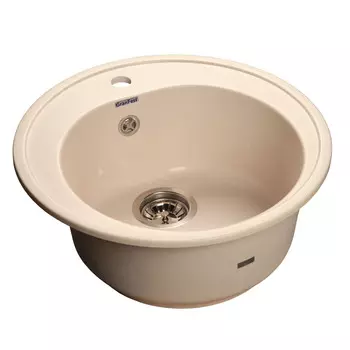 Кухонная мойка GranFest Rondo GF-R510 белый