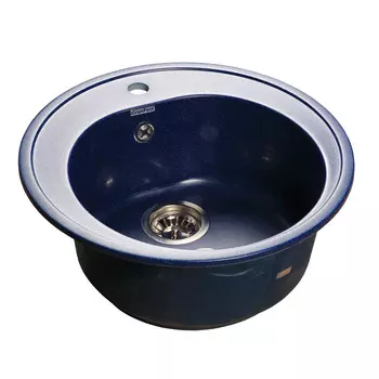 Кухонная мойка GranFest Rondo GF-R510 синий