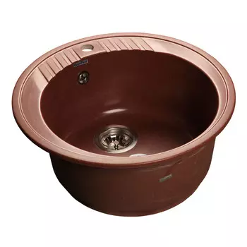 Кухонная мойка GranFest Rondo GF-R520 красный марс