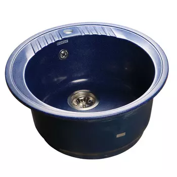 Кухонная мойка GranFest Rondo GF-R520 синий