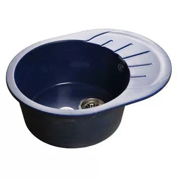 Кухонная мойка GranFest Rondo GF-R580L синий