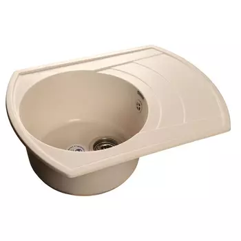 Кухонная мойка GranFest Rondo GF-R650L белый