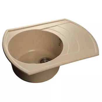 Кухонная мойка GranFest Rondo GF-R650L бежевый