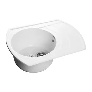 Кухонная мойка GranFest Rondo GF-R650L иней