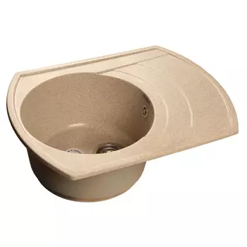 Кухонная мойка GranFest Rondo GF-R650L песочный