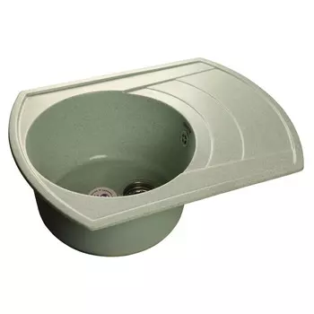 Кухонная мойка GranFest Rondo GF-R650L салатовый