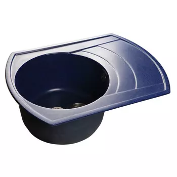 Кухонная мойка GranFest Rondo GF-R650L синий