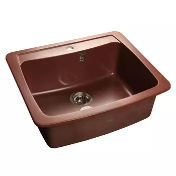 Кухонная мойка GranFest Standart GF-S605 красный марс