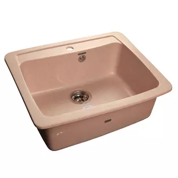 Кухонная мойка GranFest Standart GF-S605 светло-розовый