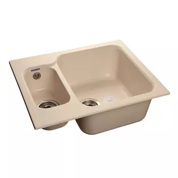 Кухонная мойка GranFest Standart GF-S615K белый