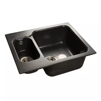 Кухонная мойка GranFest Standart GF-S615K черный