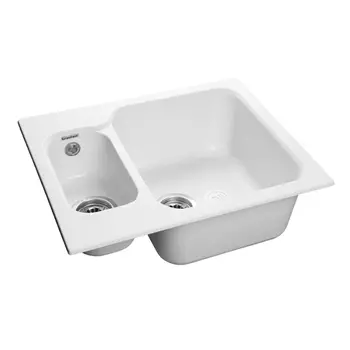 Кухонная мойка GranFest Standart GF-S615K иней