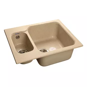 Кухонная мойка GranFest Standart GF-S615K песочный