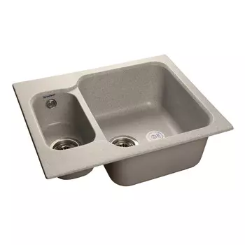 Кухонная мойка GranFest Standart GF-S615K серый