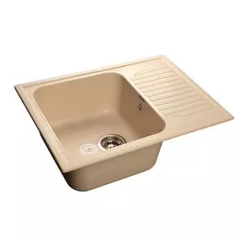 Кухонная мойка GranFest Standart GF-S645L бежевый