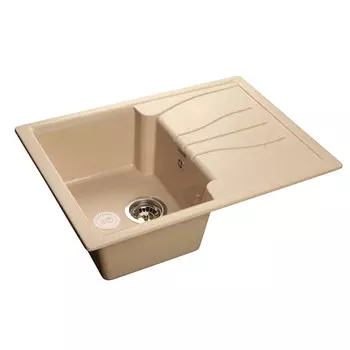 Кухонная мойка GranFest Standart GF-S680L белый