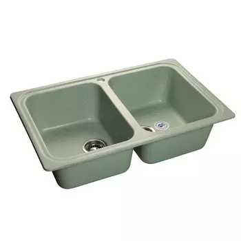 Кухонная мойка GranFest Standart GF-S780K салатовый