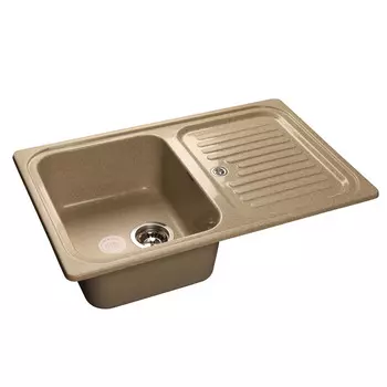 Кухонная мойка GranFest Standart GF-S780L песочный
