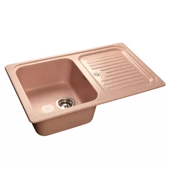 Кухонная мойка GranFest Standart GF-S780L розовый