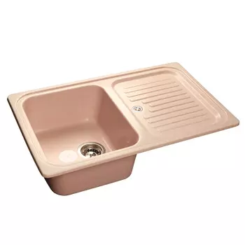 Кухонная мойка GranFest Standart GF-S780L светло-розовый