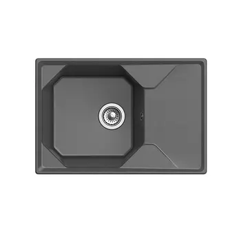 Кухонная мойка GranFest Unique GF-U--740L графит